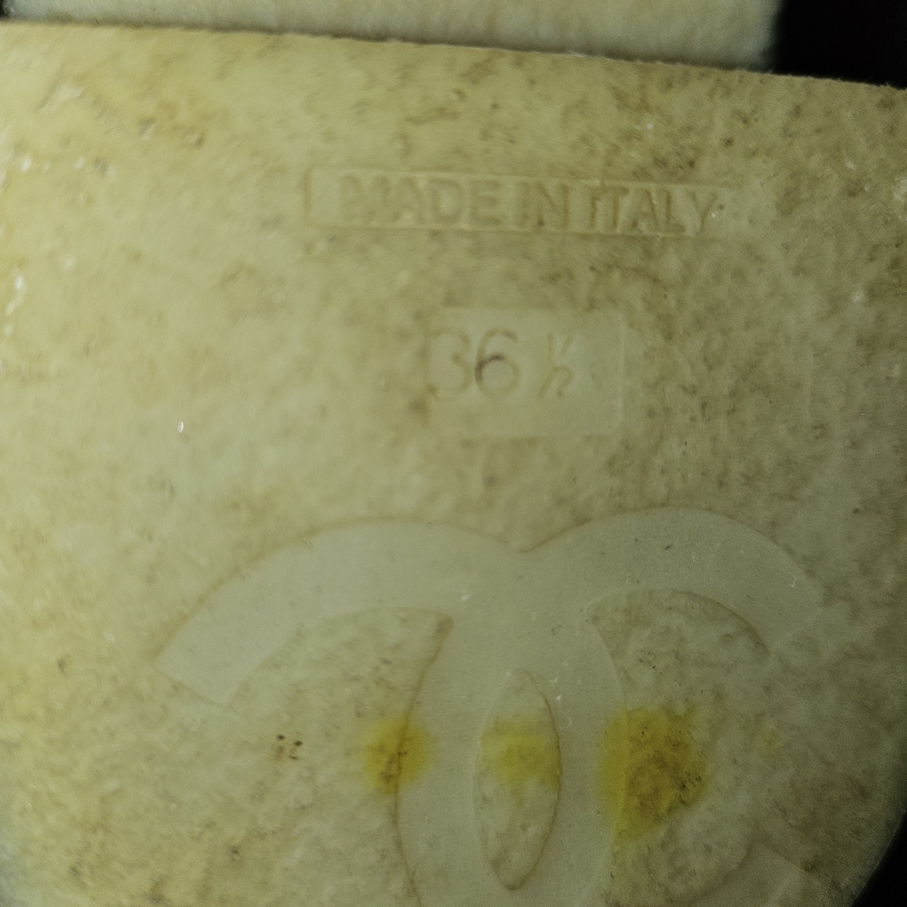 CHANEL Black Quilted Leather Ankle Booties With Iconic CC Turnlock. - Picture 10 of 15